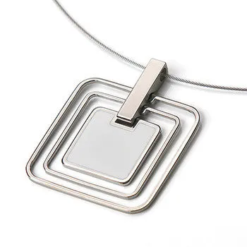 0732-04 Boccia Titanium Pendant  (choose chain separately)