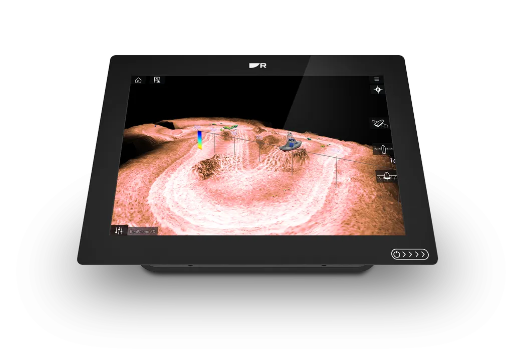 AXIOM  12" Multi-function Display with integrated RealVision 3D & 600W Sonar