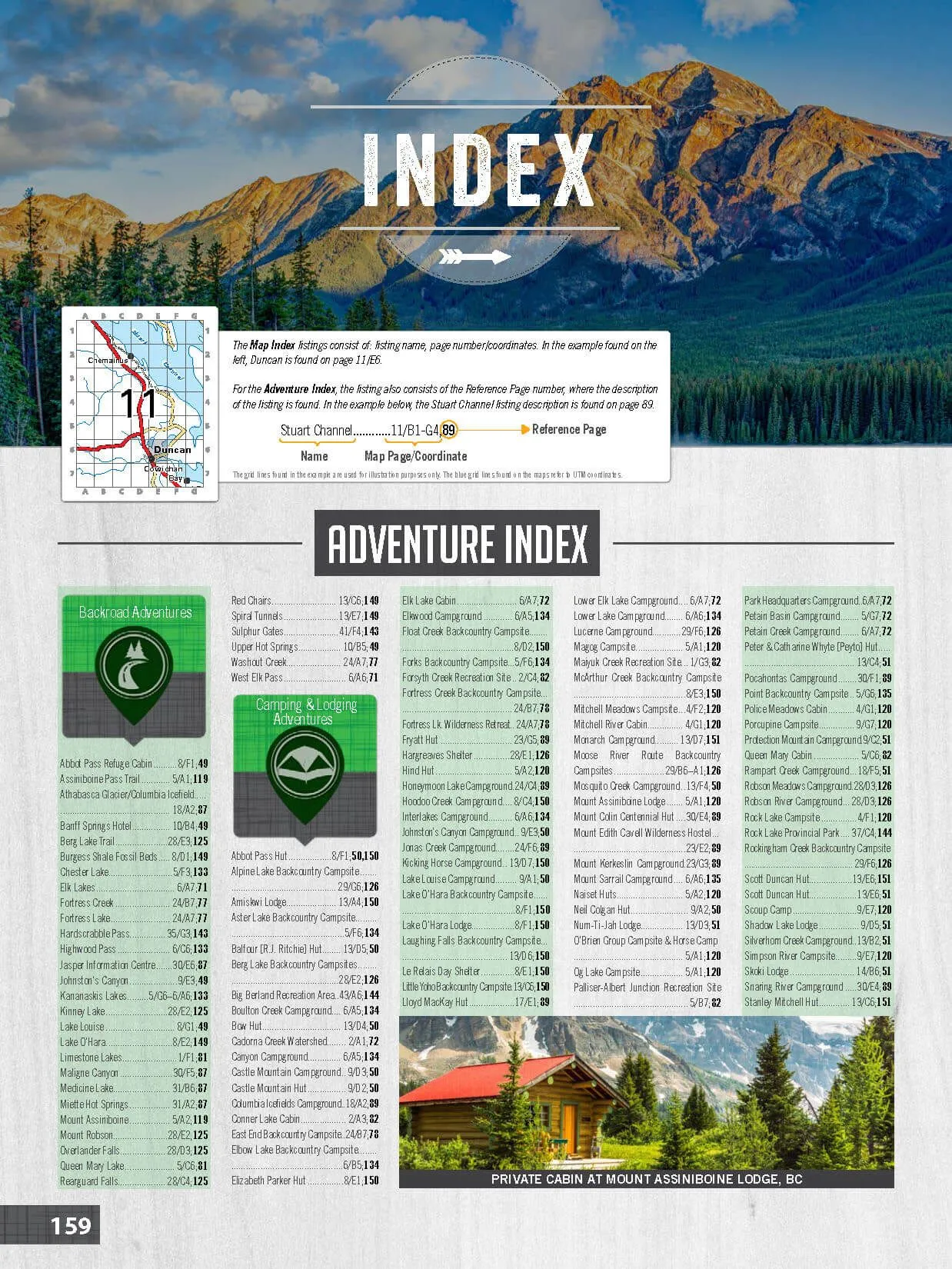 Backroad Mapbook Canadian Rockies