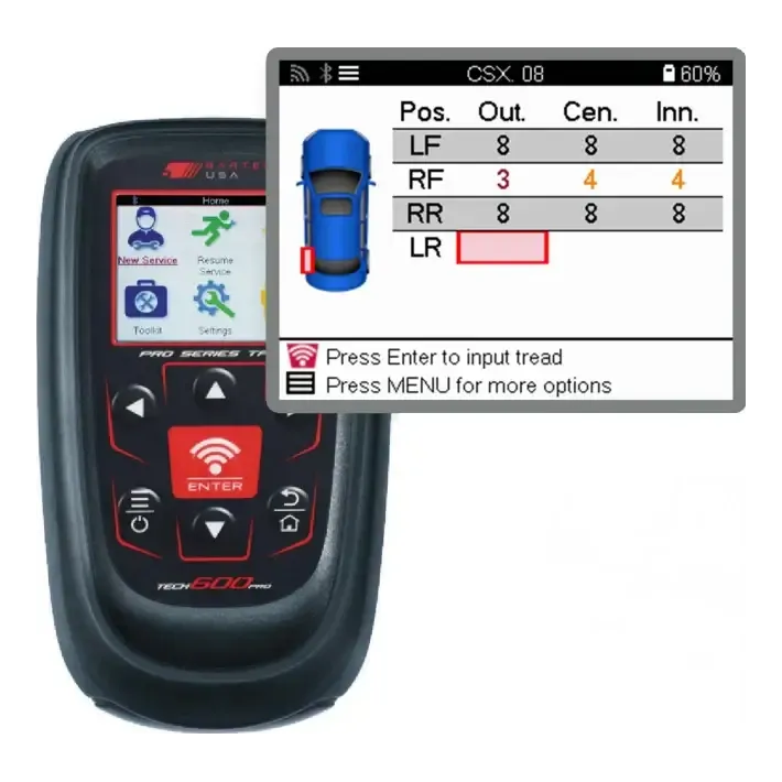 Bartec TDR100 Tread-Rite Tool – Tire Tread Inspection Tool