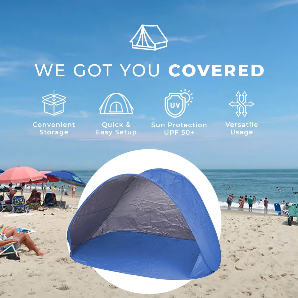 Beach Pop Up Tent UV 50  for 2 People