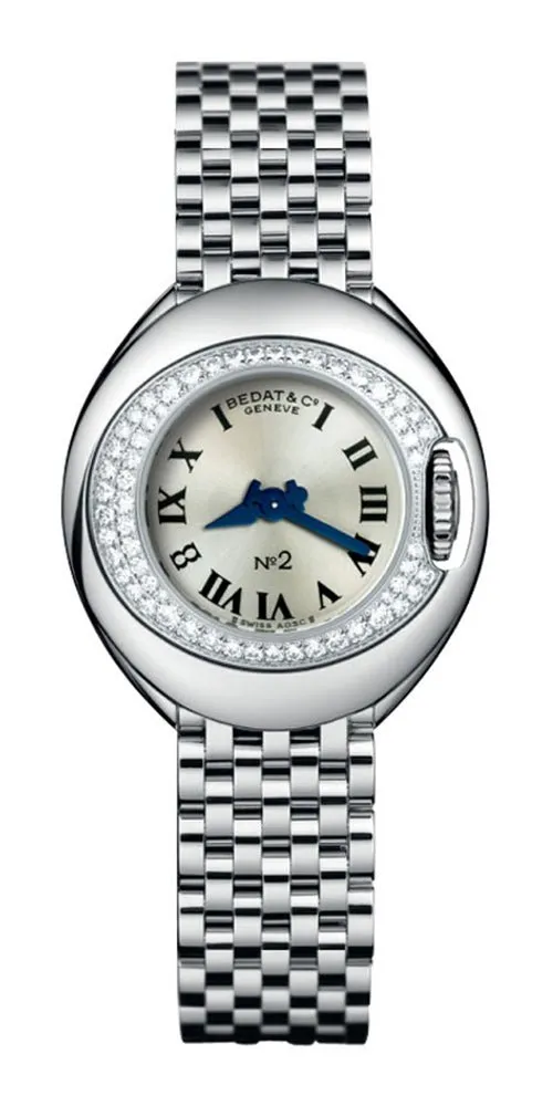 Bedat No. 2 Stainless Steel & Diamond Womens Luxury Swiss Watch 227.031.600