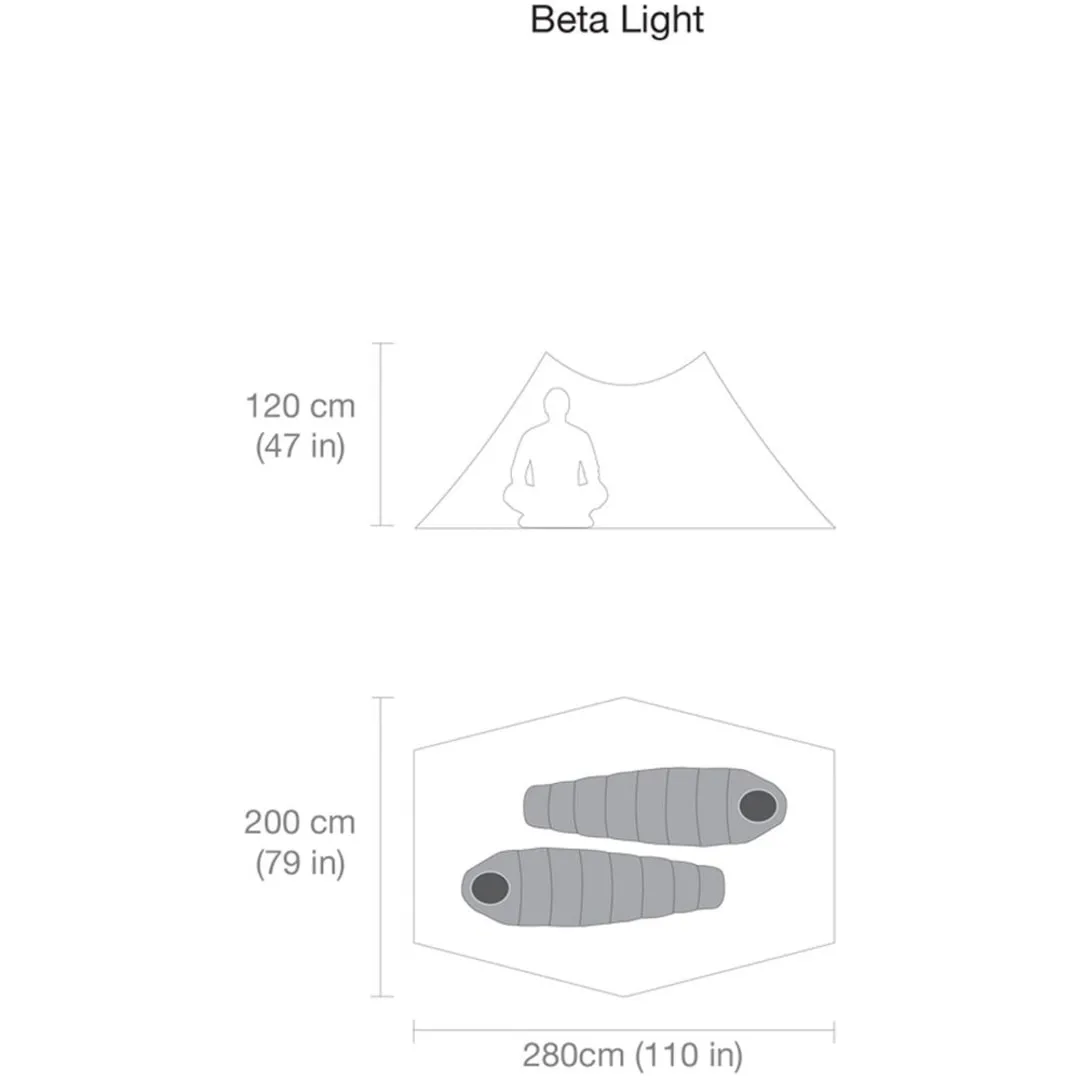 BETA LIGHT 2P TENT BLUE