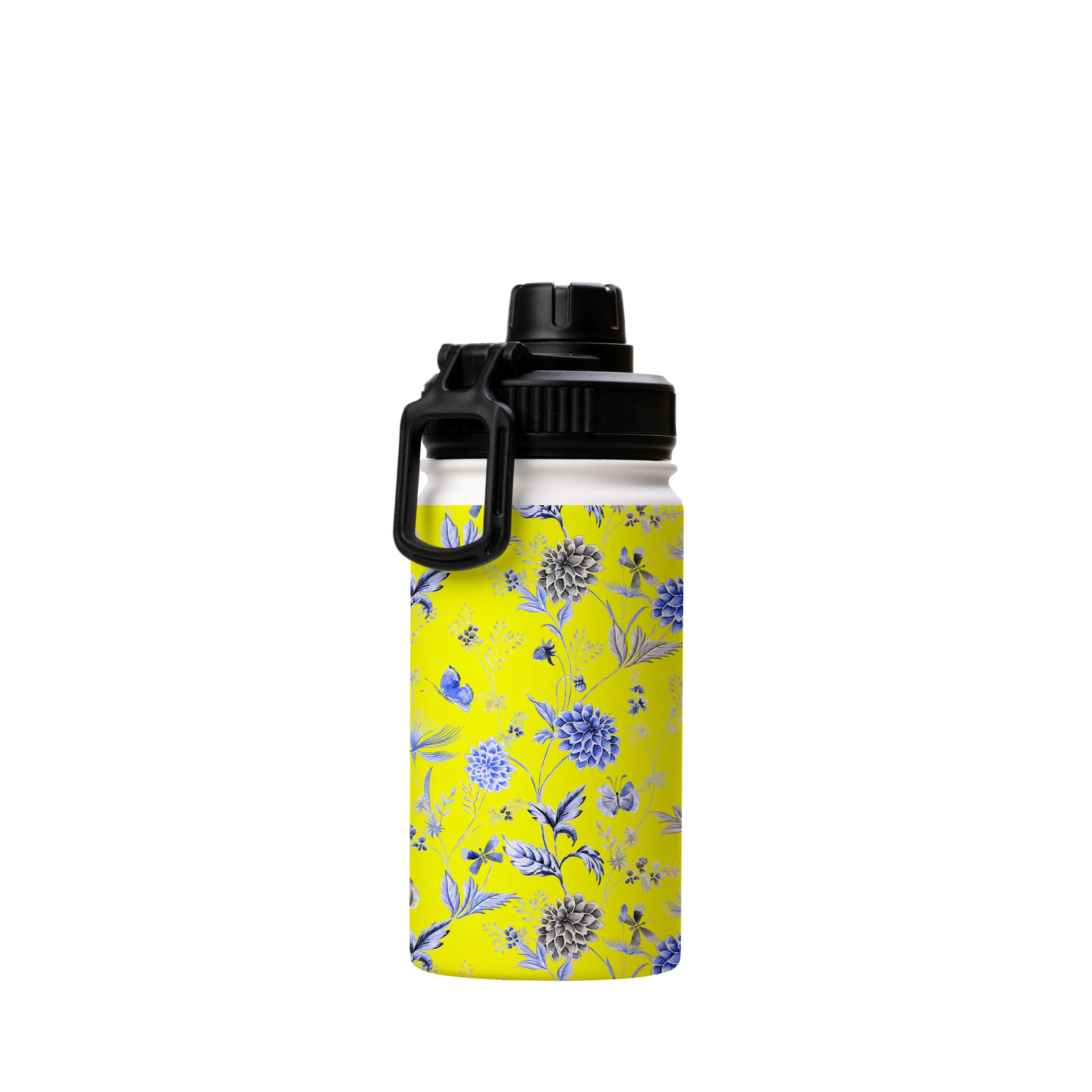 Blue Jam Yellow Insulated Stainless Steel Water Bottle