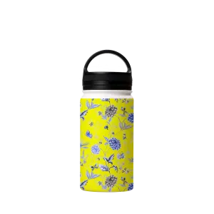 Blue Jam Yellow Insulated Stainless Steel Water Bottle