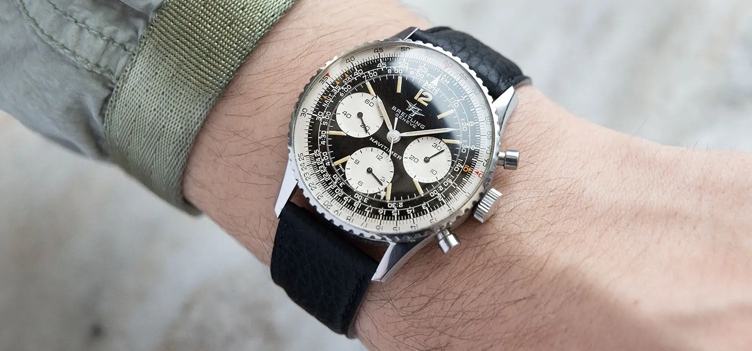 Breitling Navitimer Reference 806 Black Dial