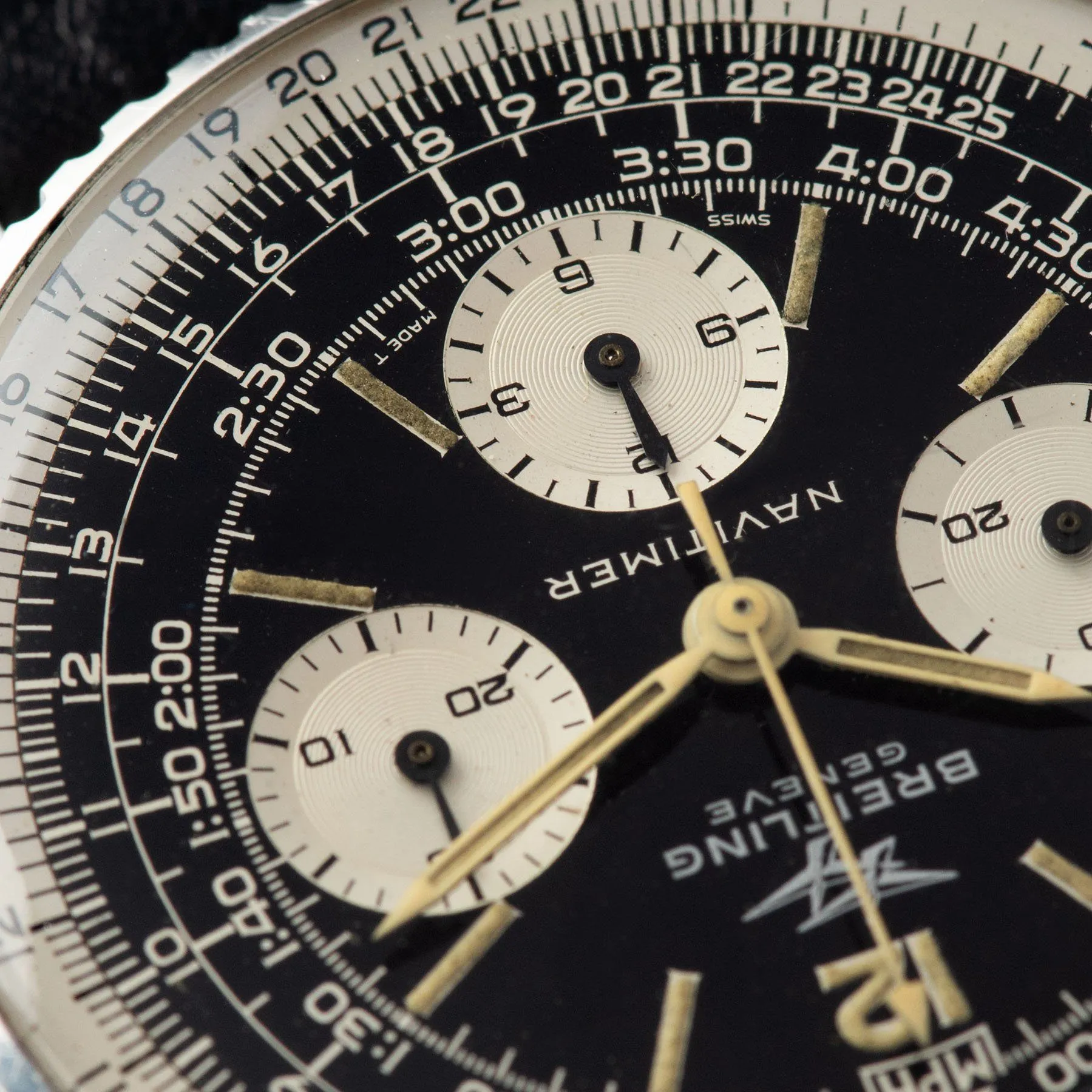 Breitling Navitimer Reference 806 Black Dial