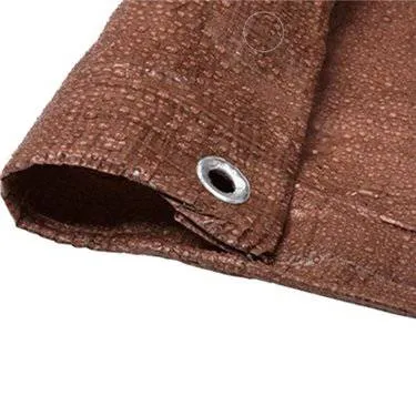 Brown Poly Tarp 10' x 20'