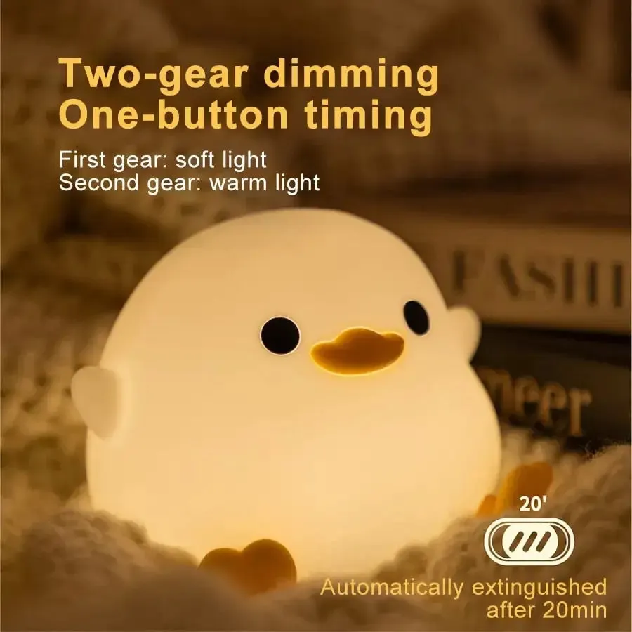 Cute Duck Sleep Night Lamp