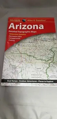 Delorme Arizona AZ Atlas & Gazetteer Map Newest Edition Topographic / Road Maps