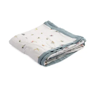 Deluxe Muslin Quilt- Gone Fishing