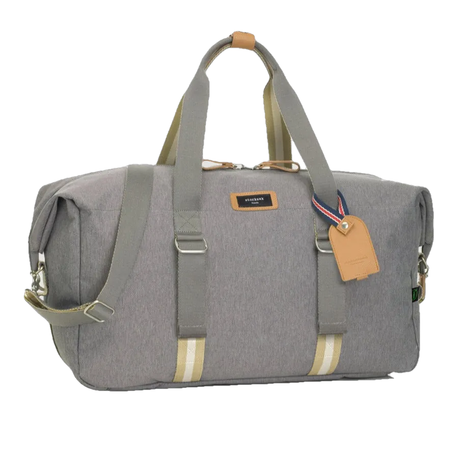 Eco Duffle Travel Bag in Grey