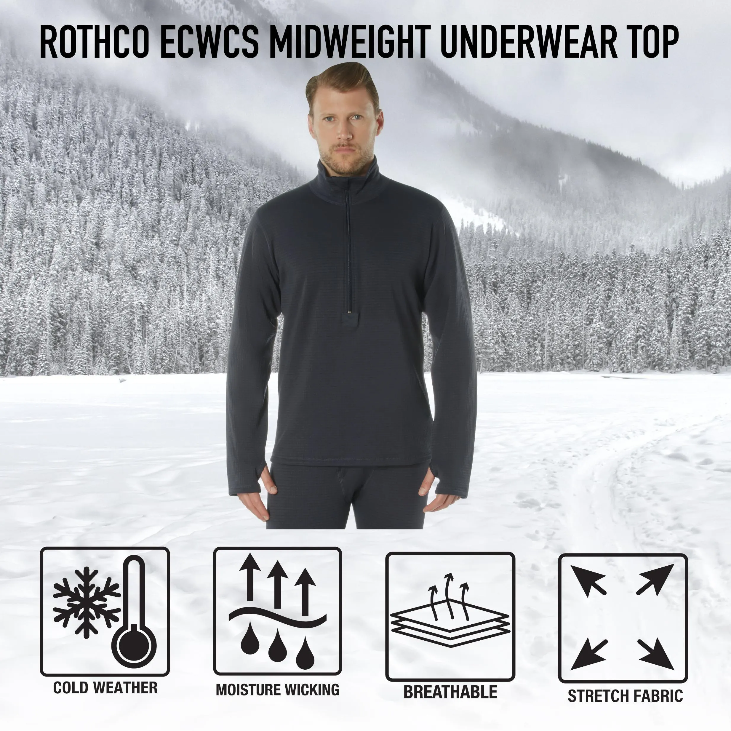 ECWCS Gen III Mid-Weight Underwear Top (Level II)