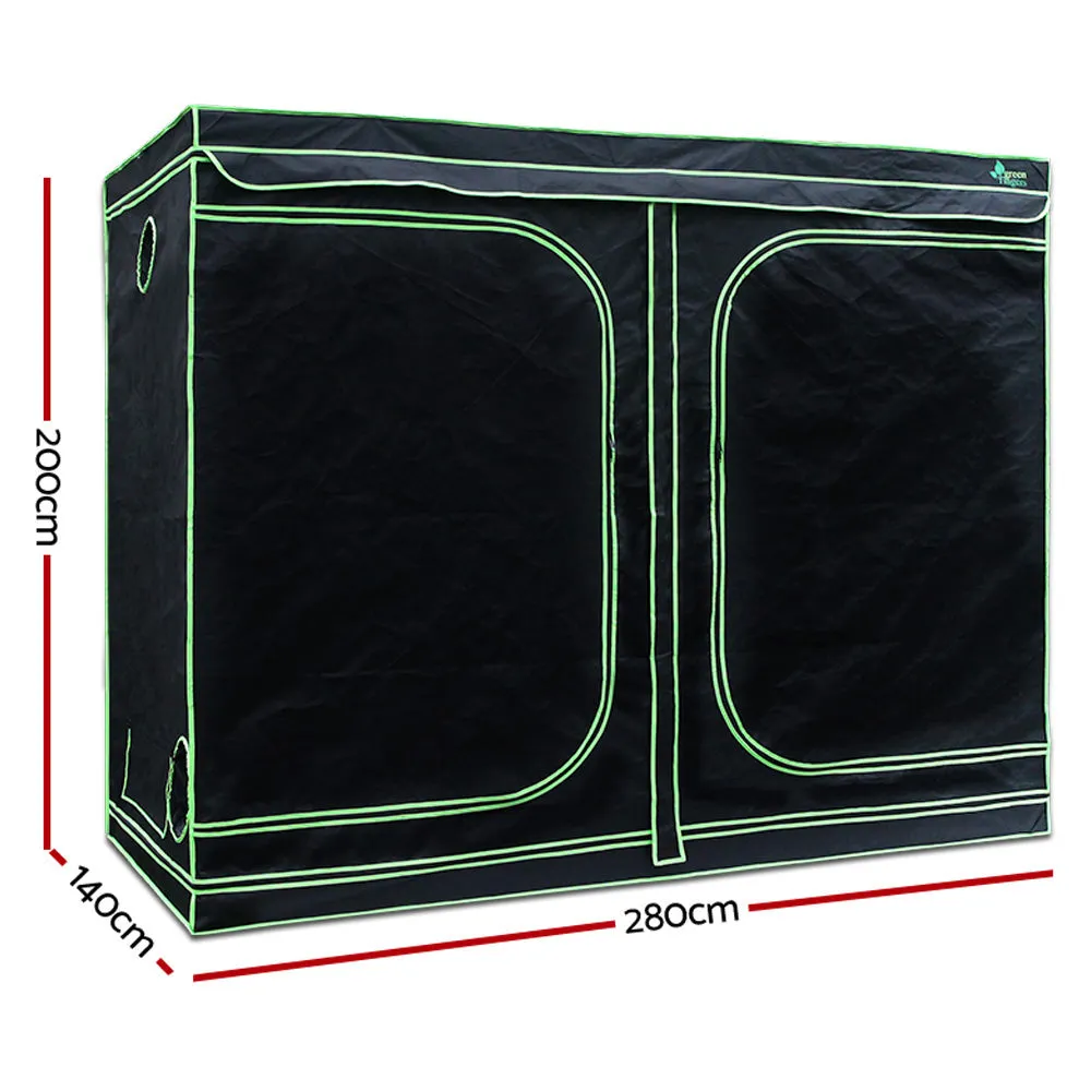 Full Spectrum LED Grow Tent Kit 2000W, Fans & Carbon Filter - Greenfingers