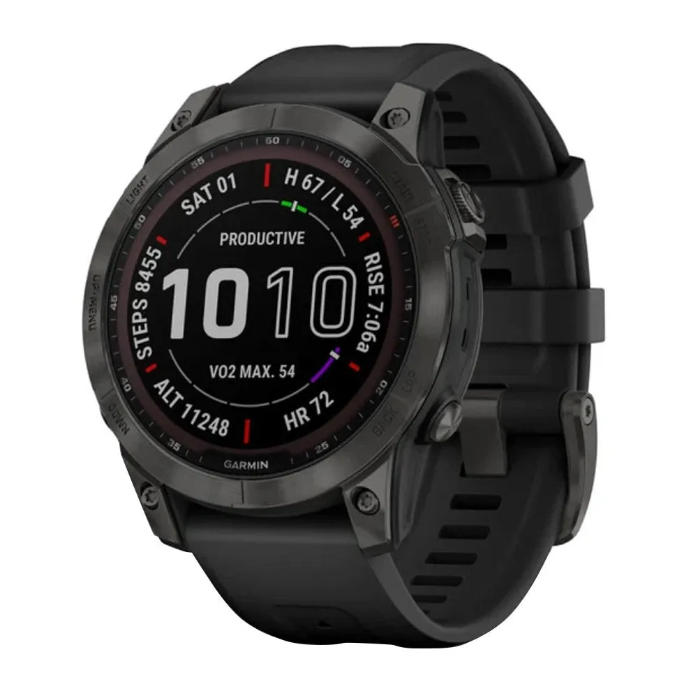 Garmin Fenix 7X Sapphire Solar Edition GPS Watch 2023