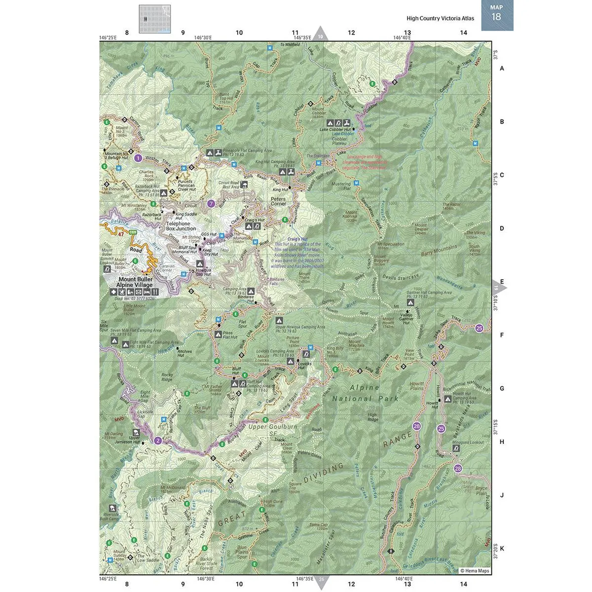 High Country Victoria Atlas & Guide - 3rd Edition