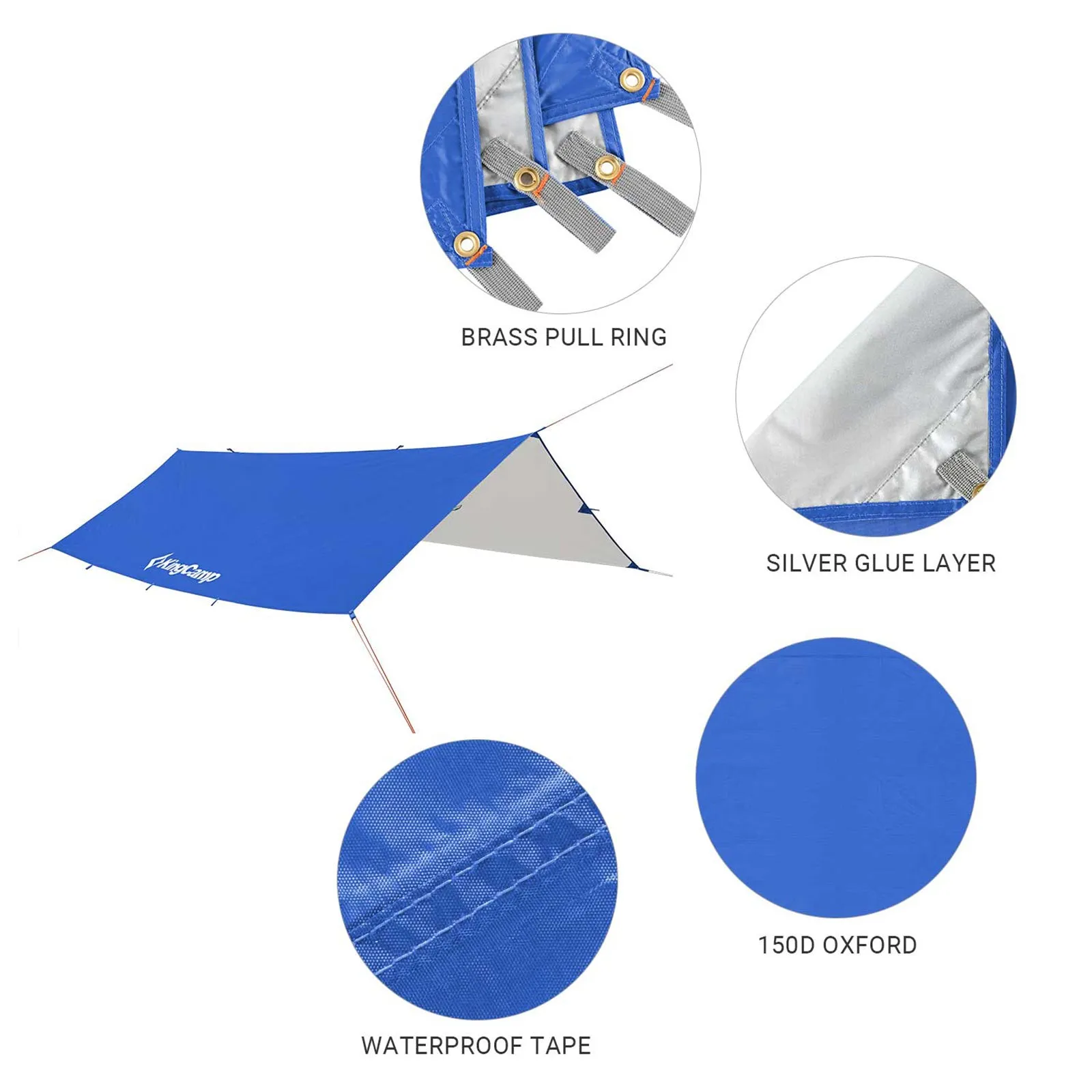 KingCamp UPF50  Lightweight Tent Tarp Hammock Shade