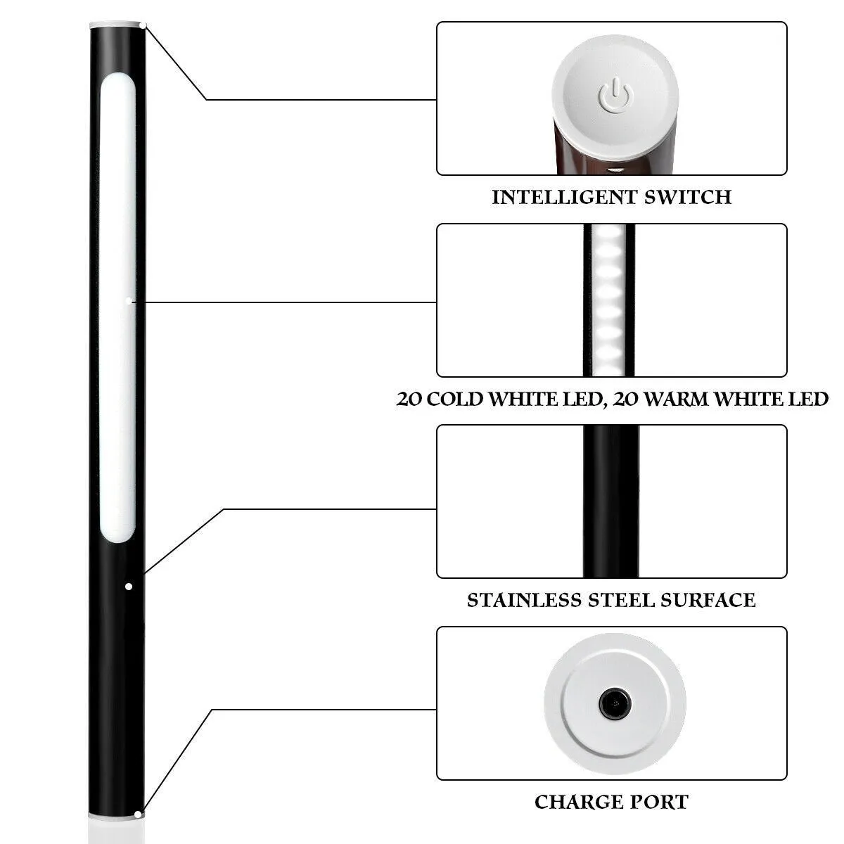 LED Portable USB Light Wand