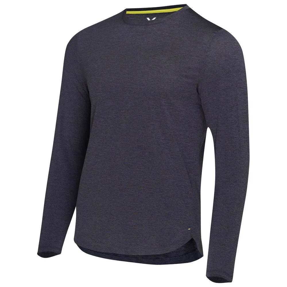 Mens Astral Long Sleeve Tech T-Shirt (Graphite)