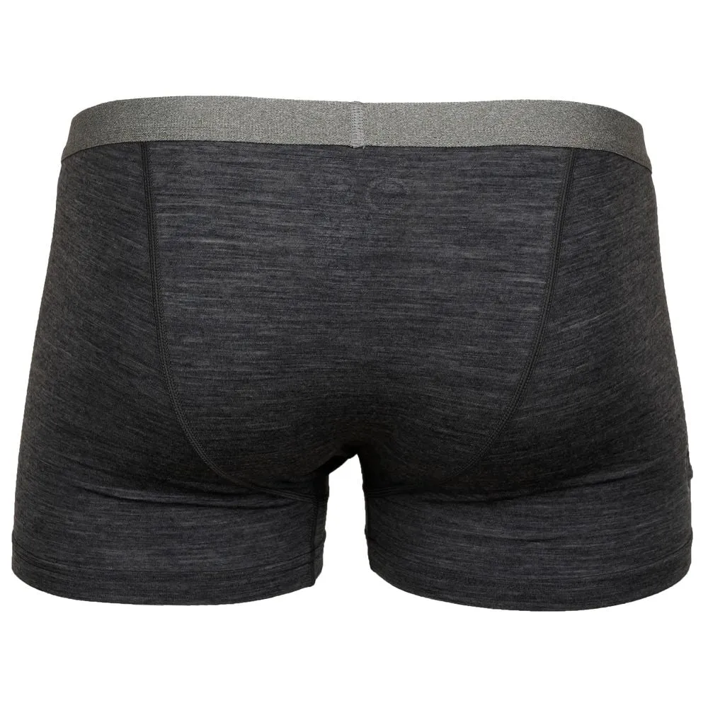 Mens Merino Blend 160 Fly Trunks (Smoke Melange)