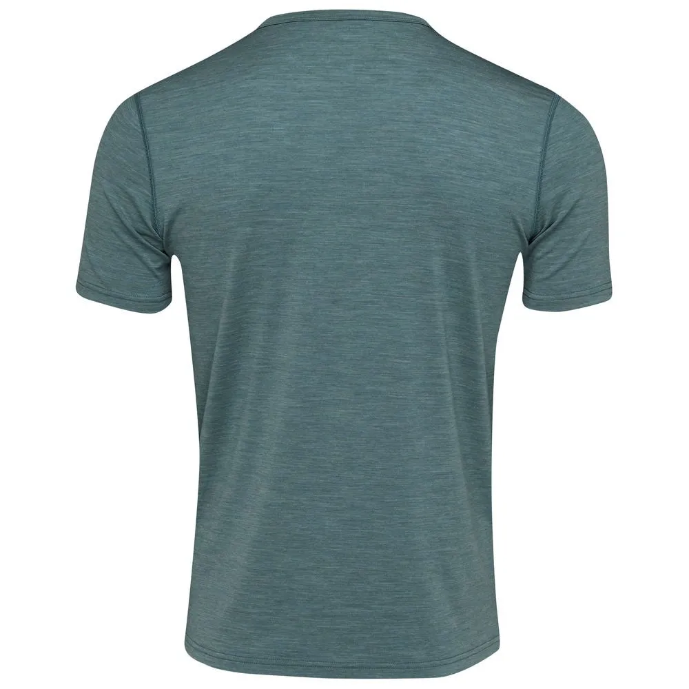 Mens Merino Blend 160 PJ T-Shirt (Sage Melange)