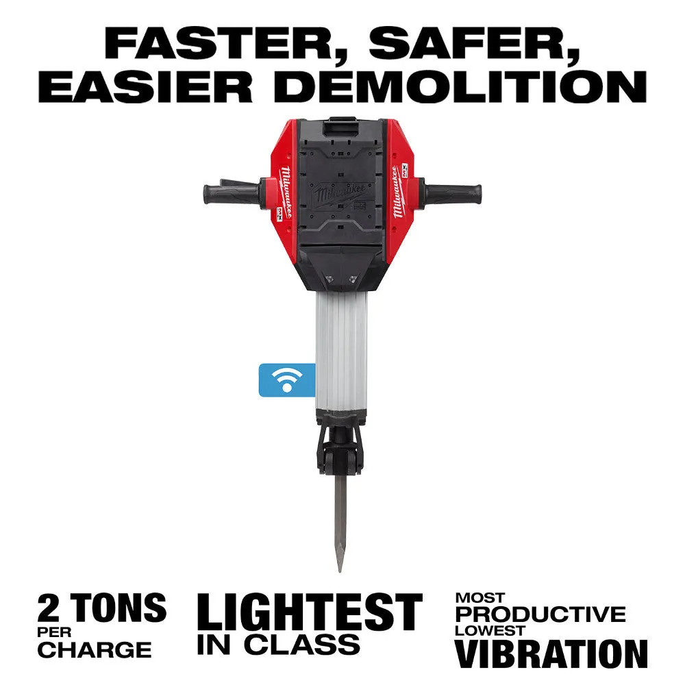 Milwaukee MXF368-1XC MX FUEL 1-1/8" Demolition Breaker Hammer Kit w/ Battery and Charger