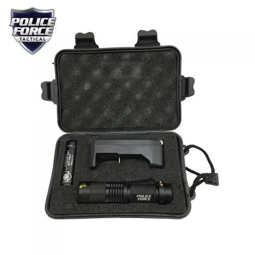 Police Force Tactical T6 LED Flashlight