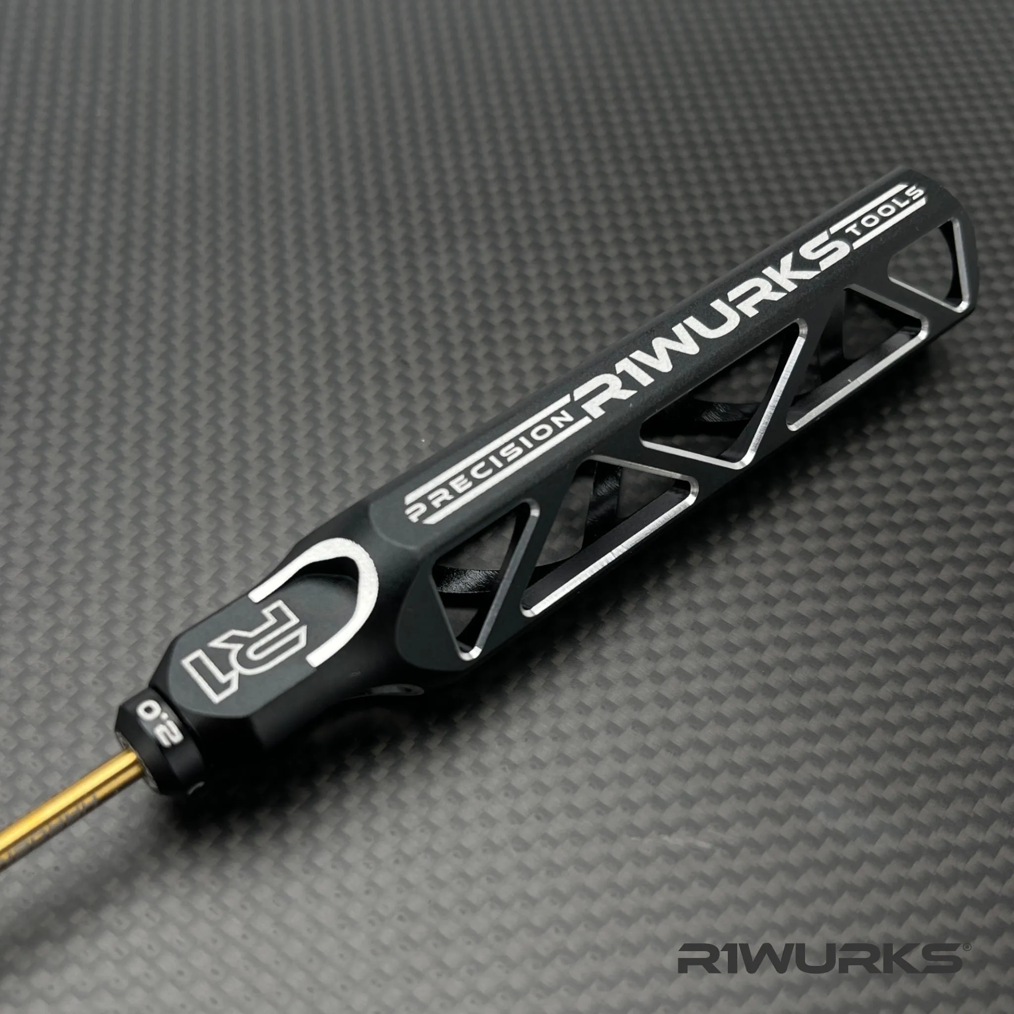 R1WURKS Premium Ball Hex Driver, 2.0mm