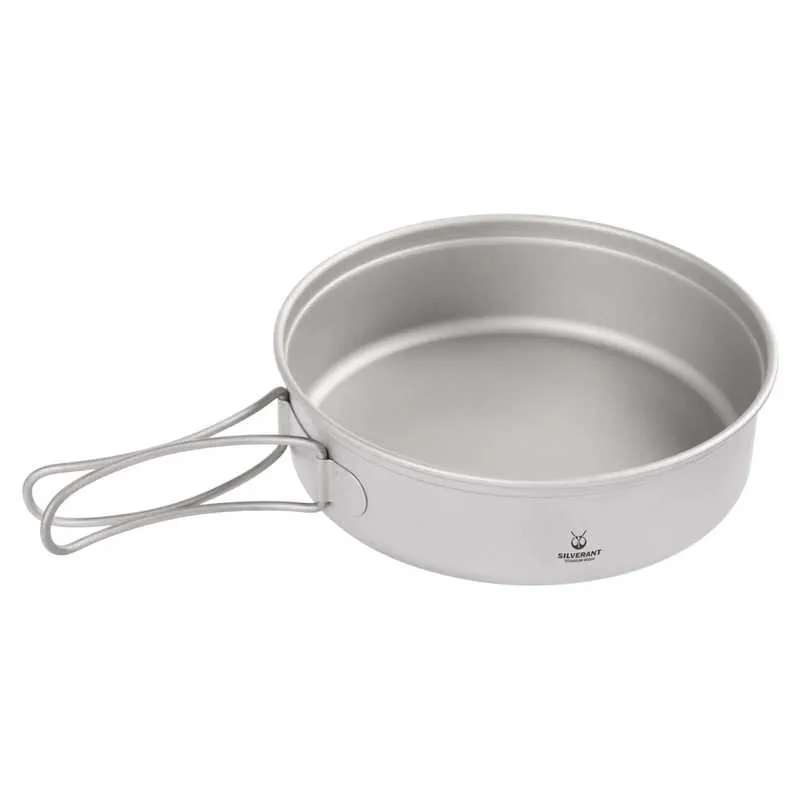 SilverAnt | Ultralight 2-Piece Cookware Set | Titanium