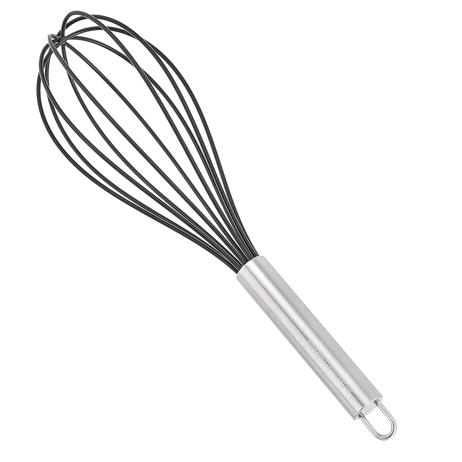 Stainless Steel & Silicone Non-Stick Coated Whisk, 12 Inch