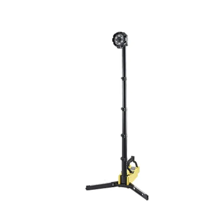 Streamlight Portable Scene Light 45670 Collapsible Flood Light With 120V AC 12V DC Power Cord, Yellow, 1 Each