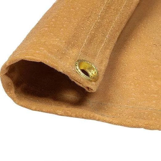 Tan Canvas Tarp 10' x 12' (Blowout Sale)