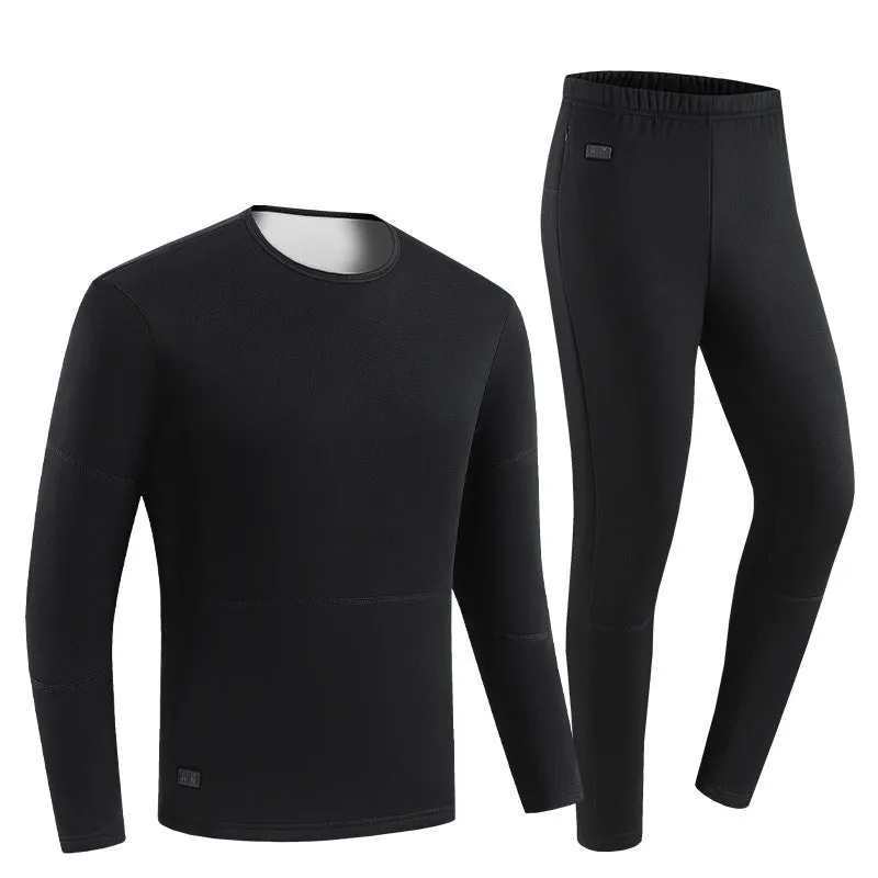 Unisex Heated Thermal Underwear Set