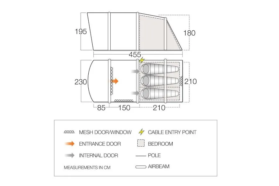 Vango Harris Air 350