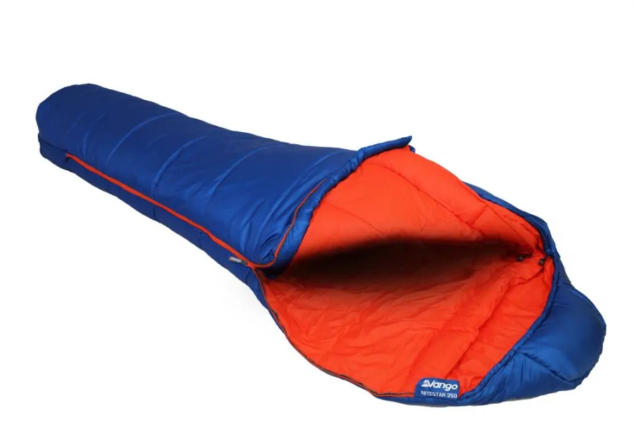 Vango Nitestar Alpha 250 Sleeping Bag Classic Blue