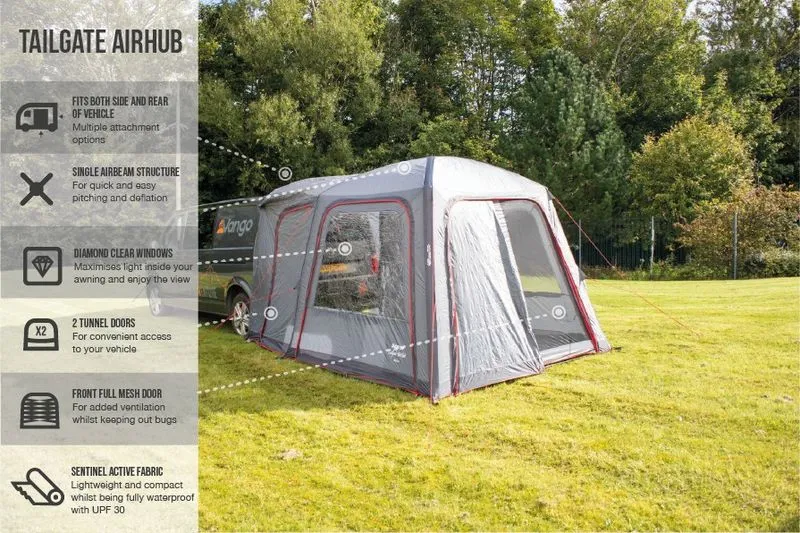 Vango Tailgate AirHub Drive Away Awning