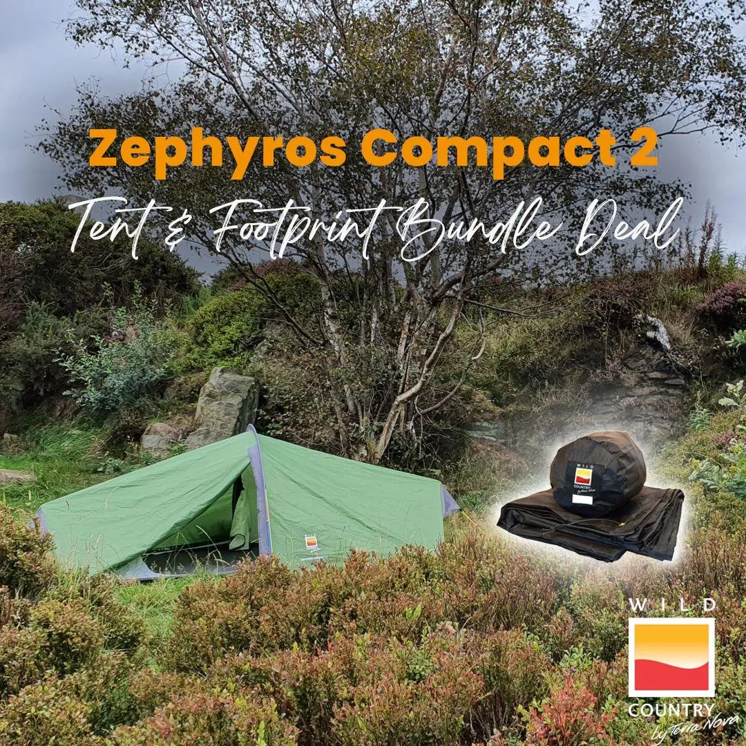 Wild Country Zephyros Compact 2 Two-Person Tent   Footprint Bundle